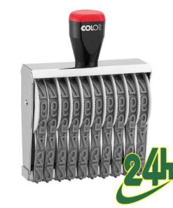 Dấu số 10 số cao 15mm colop 15010 kích thước 15x113mm