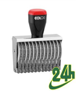 Dấu số 12 số cao 7mm colop 07012 kích thước 7x78mm