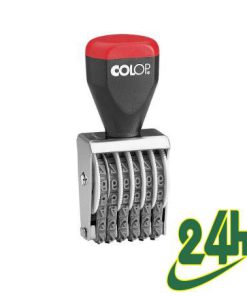 Dấu số 6 số cao 5mm colop 05006 kích thước 5x26mm